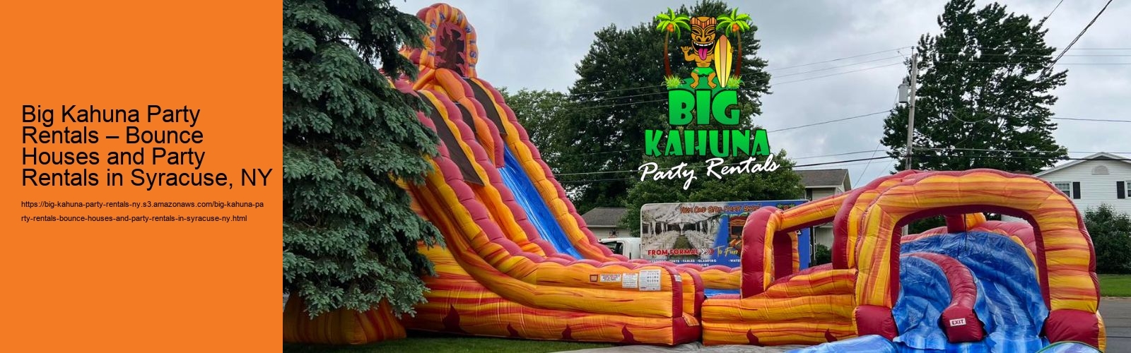 Big Kahuna Party Rentals – Bounce Houses and Party Rentals in Syracuse, NY